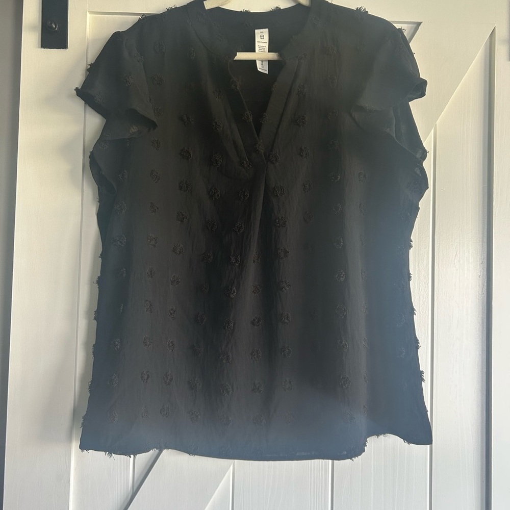Elegant Black Women's Top